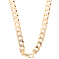 16Carat Yellow Gold 20" Curb Chain/ Necklace (8mm Wide)