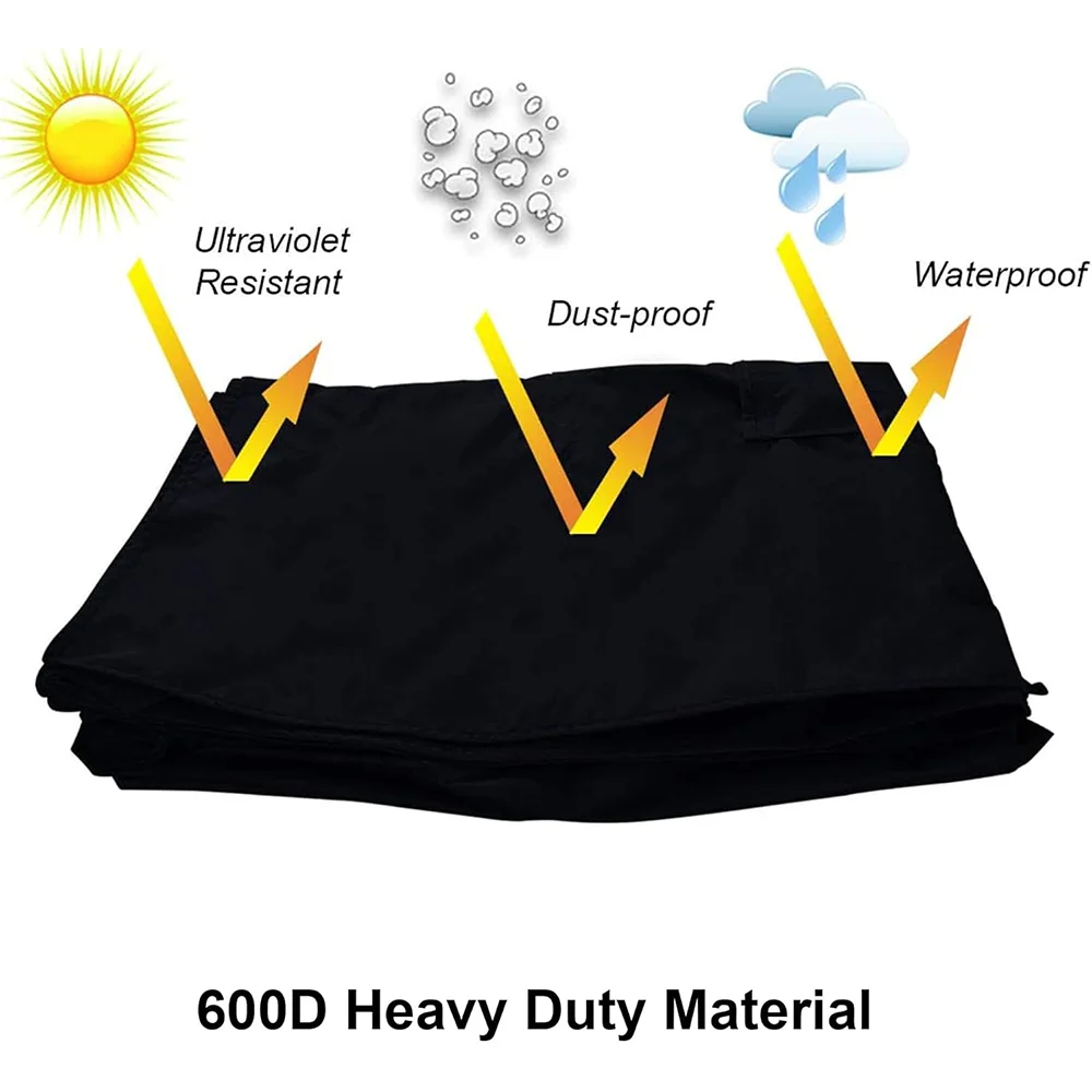 Outdoor TV Cover 22'' To 70'' Inch Weatherproof and Waterproof  TV Screen for Outside TV Enclosure Moving TV Display Protectors