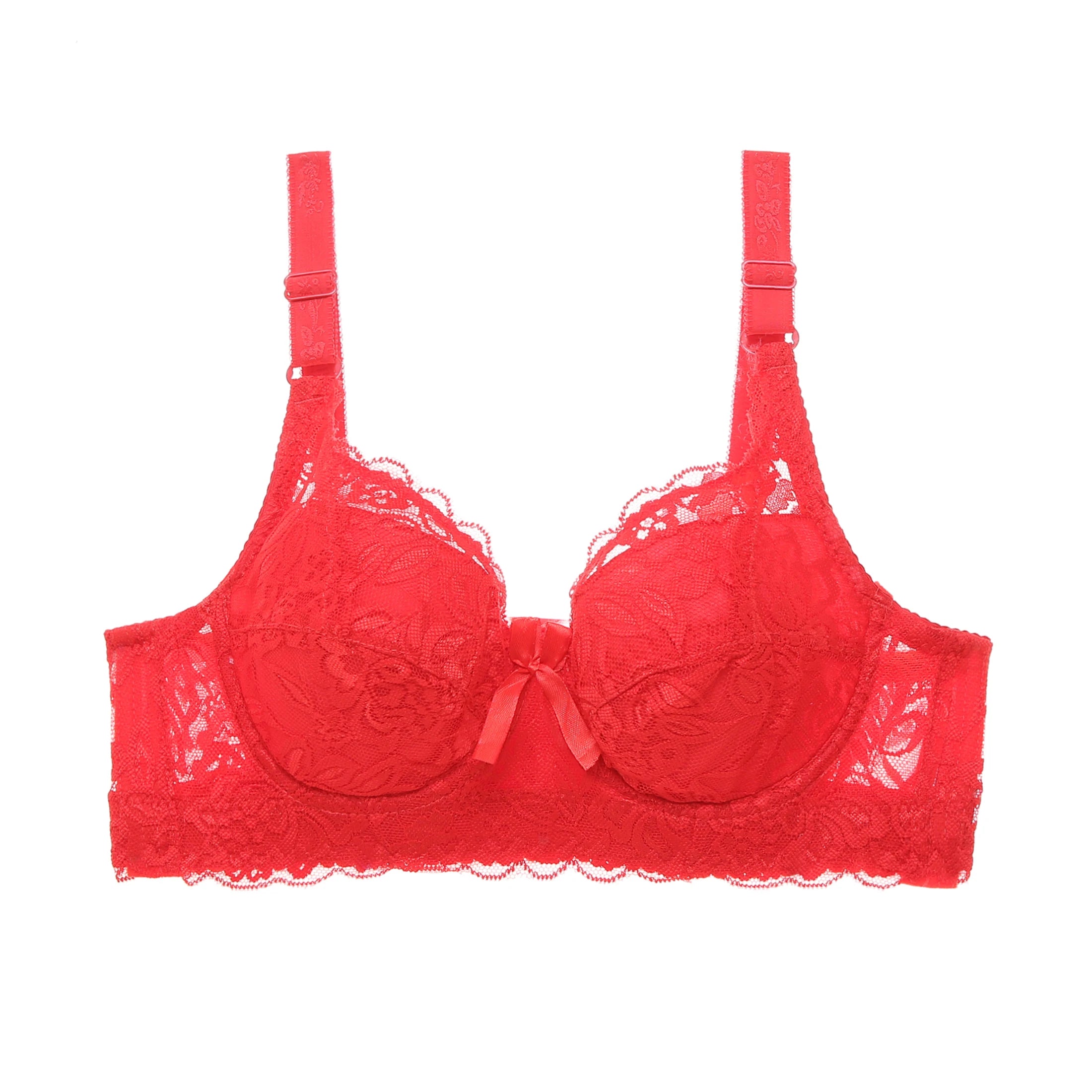Bigger Bust Bra - Yellow Lace Design for Enhanced Support and Style Women's Bridal Support Without Padding Full Coverage Underwi