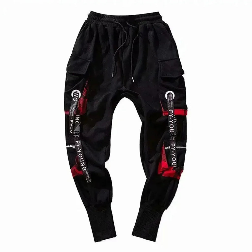 Pants Men Women Aesthetic Harem Pants Punk Pockets Joggers Harajuku Femme Hiphop Trousers Techwear Y2k Egirl Clothes Pants Boys