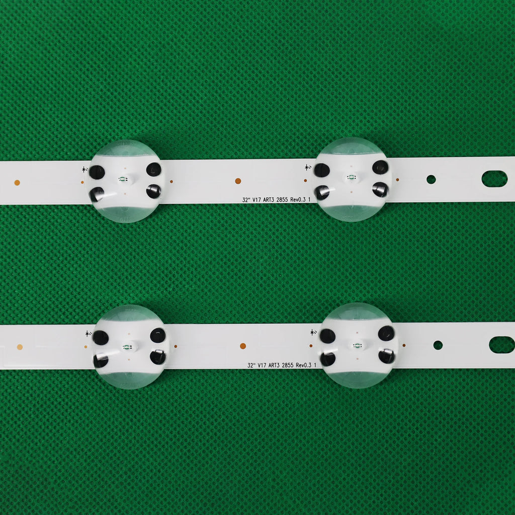 LED Strip 8leds for LG " TV 6916L-2855B 32 V17 V18 8LED 2855A Rev0.0 32LJ510U-ZA 32LJ510V HC320DXN-ABSL1-2143 LC320DXE(FK)(A2)