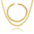 Wholesale Jewelry: 10mm Gold-plated Figaro Chain, European Figaro Chain