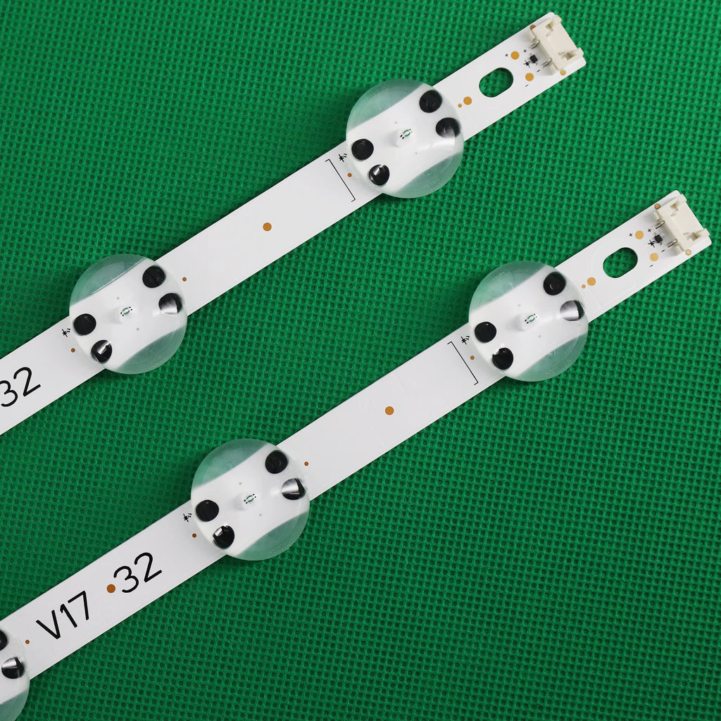 LED Strip 8leds for LG " TV 6916L-2855B 32 V17 V18 8LED 2855A Rev0.0 32LJ510U-ZA 32LJ510V HC320DXN-ABSL1-2143 LC320DXE(FK)(A2)