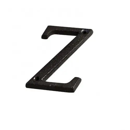 Retro Style Groceries Cast Iron Metal Creative DIY House Doorplate Letter Symbol