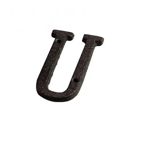 Retro Style Groceries Cast Iron Metal Creative DIY House Doorplate Letter Symbol