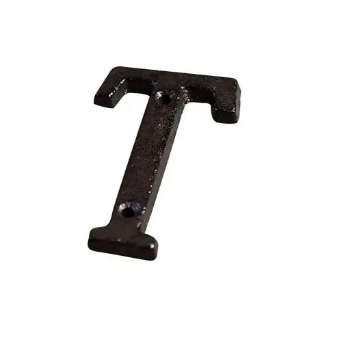 Retro Style Groceries Cast Iron Metal Creative DIY House Doorplate Letter Symbol
