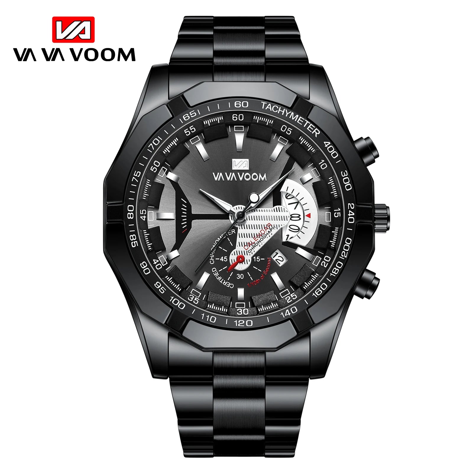 VAVAVOOM Fashion Business Wristwatch Montre Homme Male Watch Men Waterproof Casual Quartz Men's Watches Clock Relogio Masculino