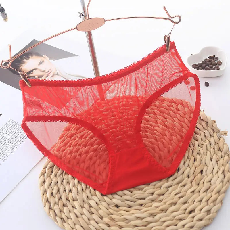 Women's panties Sexy Women's Lingerie Seamless See-Through Underwear Comfortable Female Briefs Intimate Panties for Girls Women