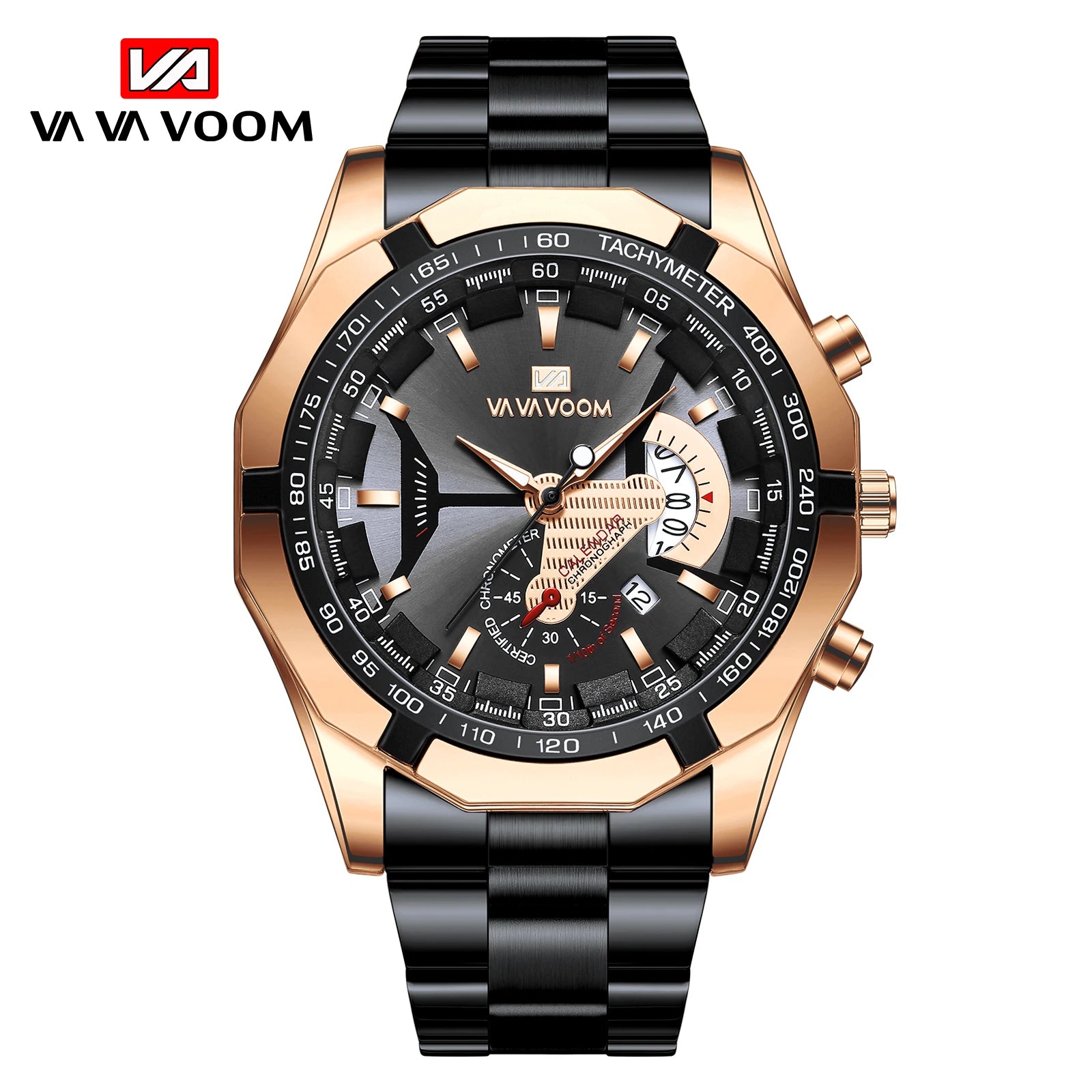 VAVAVOOM Fashion Business Wristwatch Montre Homme Male Watch Men Waterproof Casual Quartz Men's Watches Clock Relogio Masculino