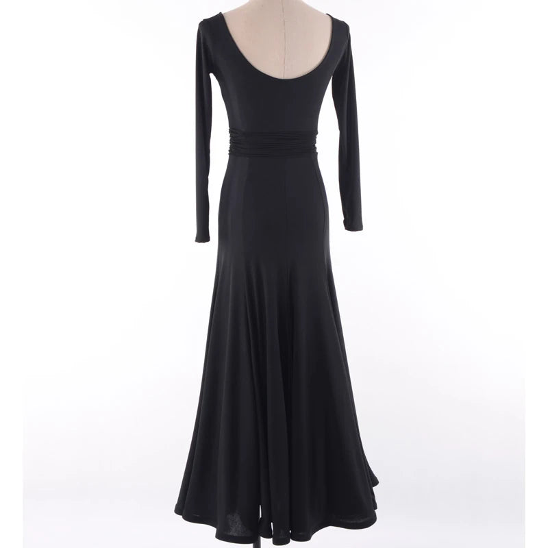 Standard Ballroom Dance Dresses Women Elegant Simple Waltz Dancing Costume Adult Ballroom Competition Dance Dress