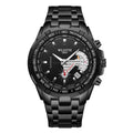 Wlisth S928 Fashion Wristwatch Business Classic Stainless Steel Band Quartz Movement Man Unique Design Dial Casual Watch for Men