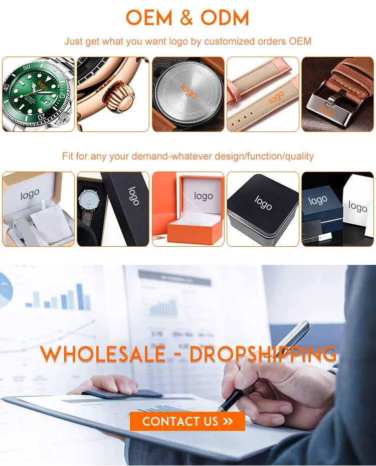 Wlisth S928 Fashion Wristwatch Business Classic Stainless Steel Band Quartz Movement Man Unique Design Dial Casual Watch for Men