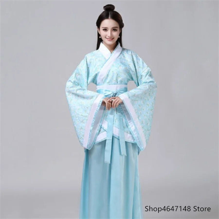 Men Woman Stage Dance Dress Chinese Traditional Costumes New Year Adult Tang Suit Performance Hanfu Female Cheongsam