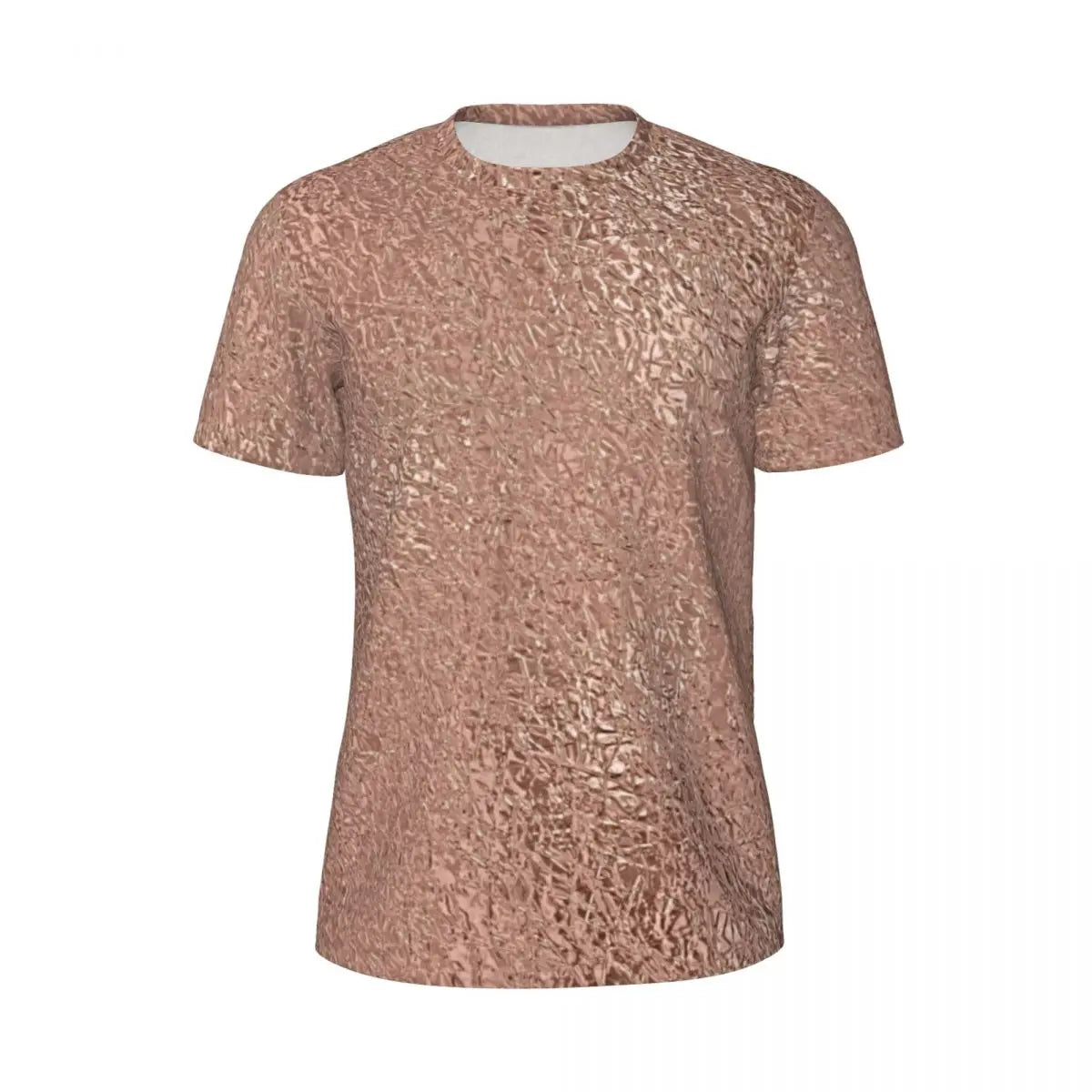 Sports T Shirt For Men Metallic Print T-Shirts Popular Sparks Of Red Summer Tees O Neck Y2K Retro Graphic Tops Gift