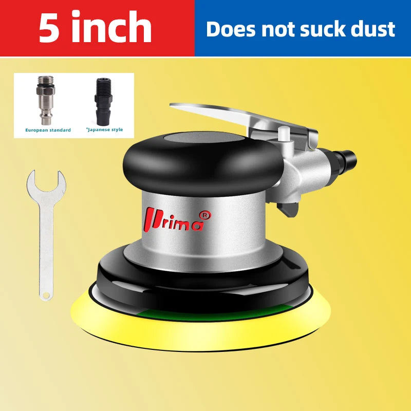 5/6 inch Pneumatic Sander Air Sander Sanding Machine Polisher Tool 125mm/150mm Air Power Sander