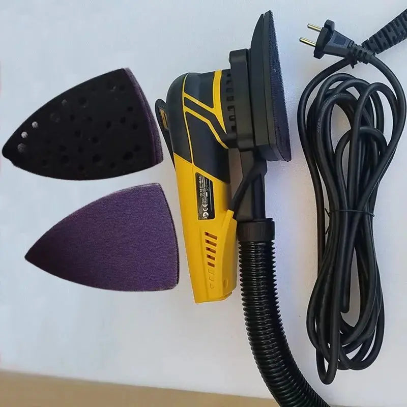 Sander Machine 220V Air Polisher Electric Delta Random Orbital Grinder for Woodworking Tools Sanding Machine with Pluggable Wire