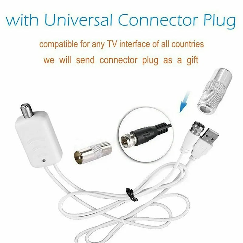 2025 New 4K 8K Indoor Digital TV Antenna HD HDTV Antena DVB-T/T2 DVBT2 Cable TV Antena 5000Miles UHF VHF DTV Antennas Aerial
