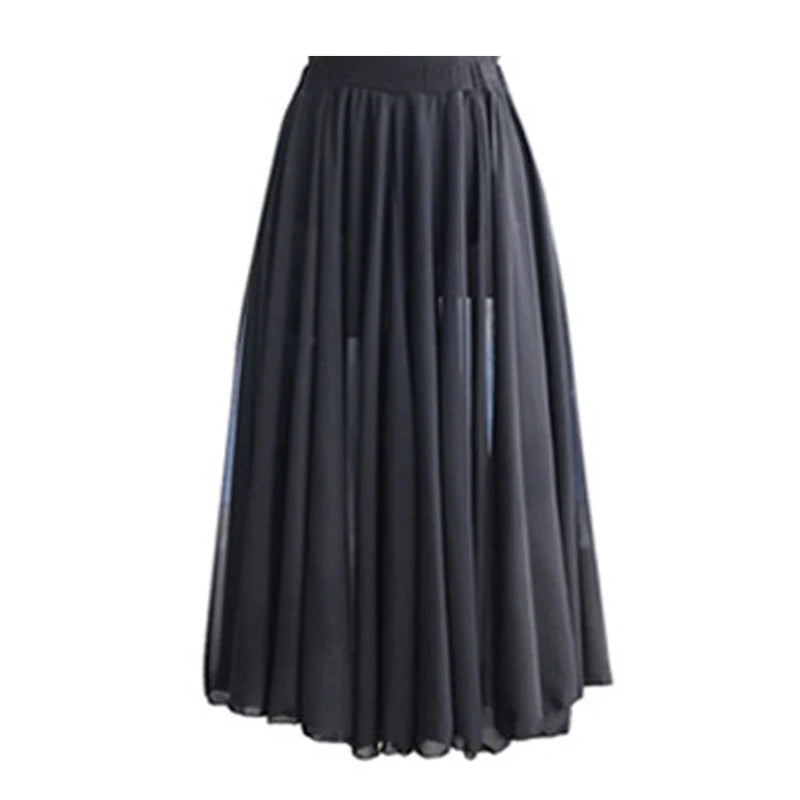 Modern Dance Practice Costume Full-Skirted Ballet Dress Performance Classical Dance Half-Length Dress