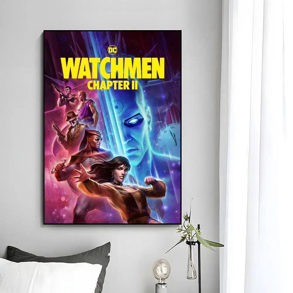 w-Watchmen Poster Wall Art Print Poster Decorative Mural Home Decor Gift Unframed