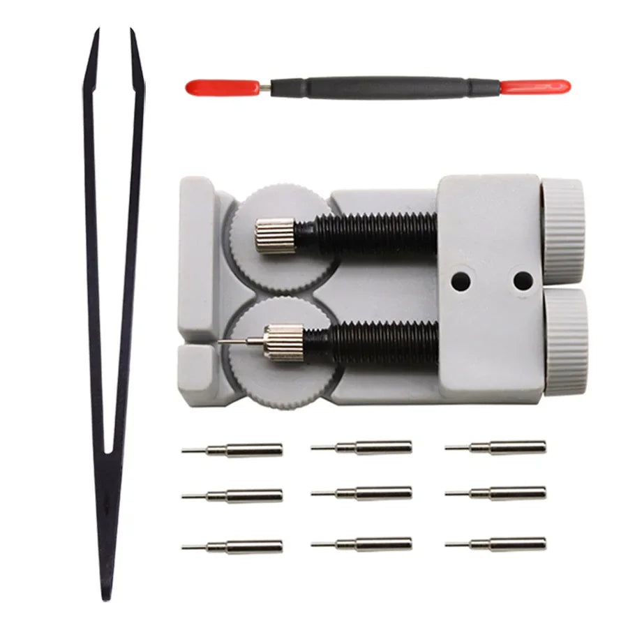 Watch Strap Link Pin Tool Plastic Watch Repair Tool Adjusting Watch Tweezers Watch Tool with Watch  Remover Easy To Replacement