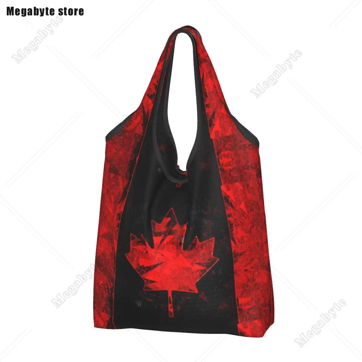 Brazil Flag Groceries Shopping Bag Cute Shopper Tote Shoulder Bag Big Capacity Portable Handbag