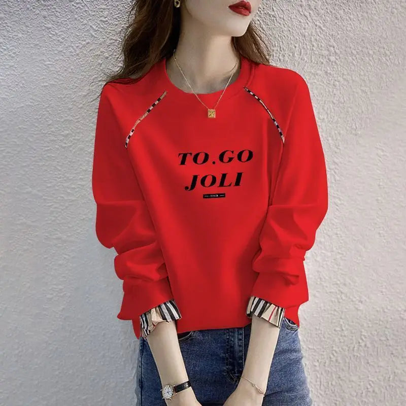 2025 with Tshirt Print Top for Women Loose Cotton Clothing White Woman T-shirt Black Simple Cheap Stylish Elegant and Youth Tee