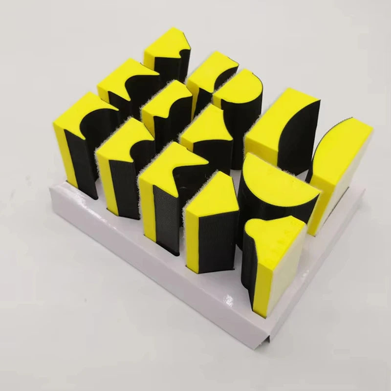 Ahuhardware straight line pneumatic air sander, air Line Groove Corner track Sandpaper machine