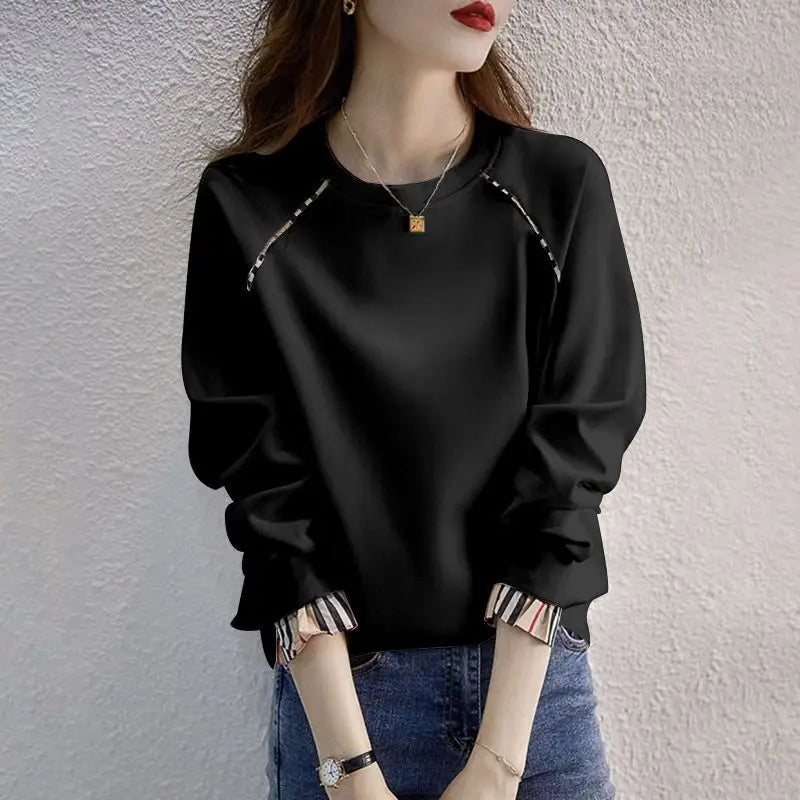 2025 with Tshirt Print Top for Women Loose Cotton Clothing White Woman T-shirt Black Simple Cheap Stylish Elegant and Youth Tee