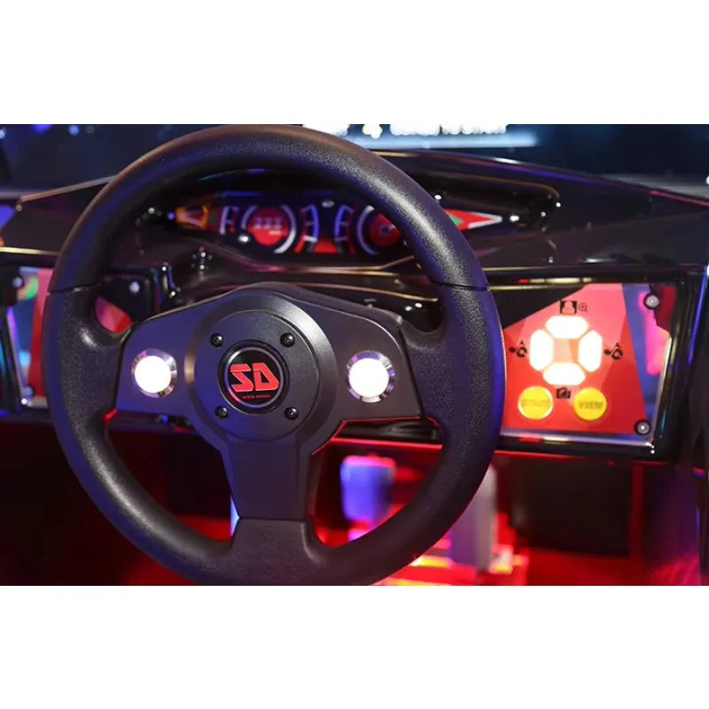 Customized Systems Electronic Simulator Car Racing Arcade Games Machine