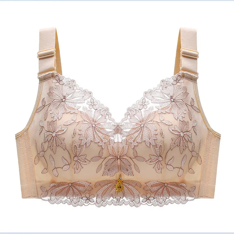 Rending Women Thin Big Bust Minimizer Bra Anti-Sagging Full Support Comfort Lingerie Smooth Back Underwear Plus Size 32-40 Best