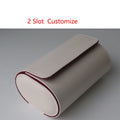 Custom Watch Roll Watch Travel Case Personalized Watch Case Leather Watch Box Engraved Travel Watch Box Men's Gfits for Women