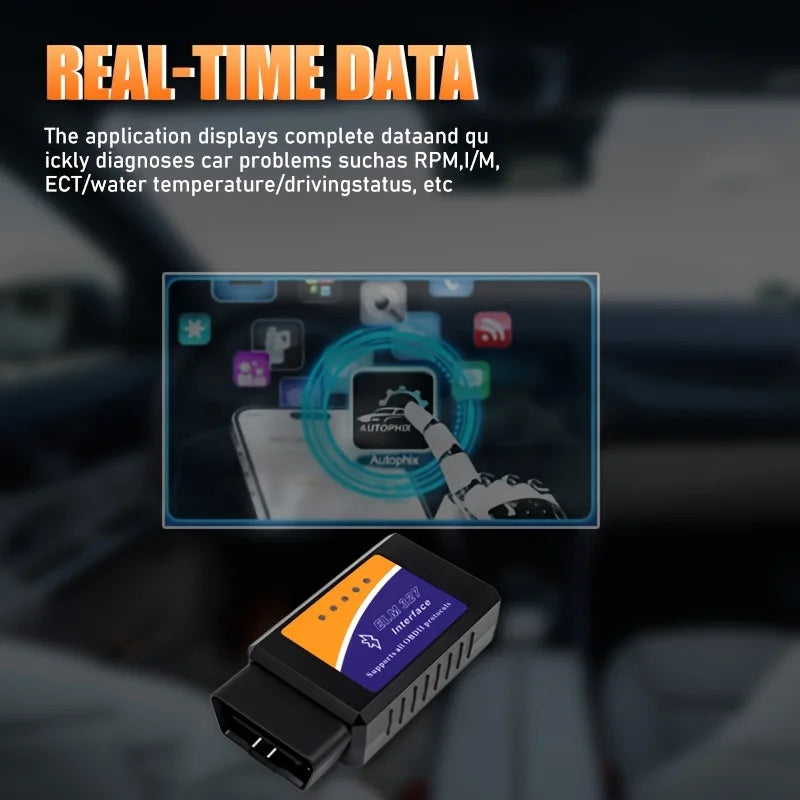 Car Code Scanner, Compact Scanner, Portable Device, Durable, Precision Tool, Diagnostic Equipment, Vehicle Owner, Automotive Technician
