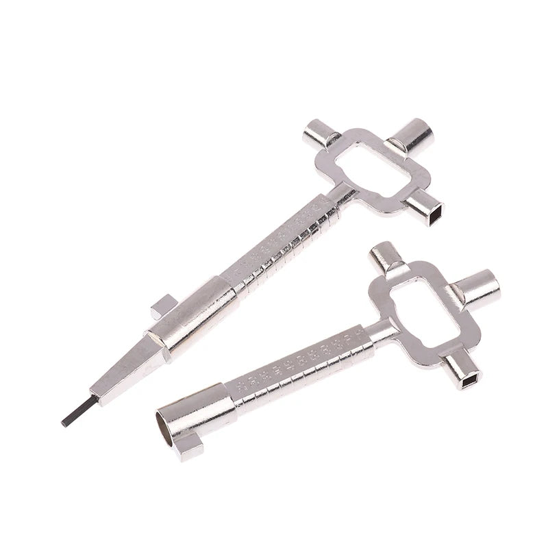 Multitools, Building Keys And Lock Keys, Measuring Tools For Lock Cylinder 6 In 1 Construction Key