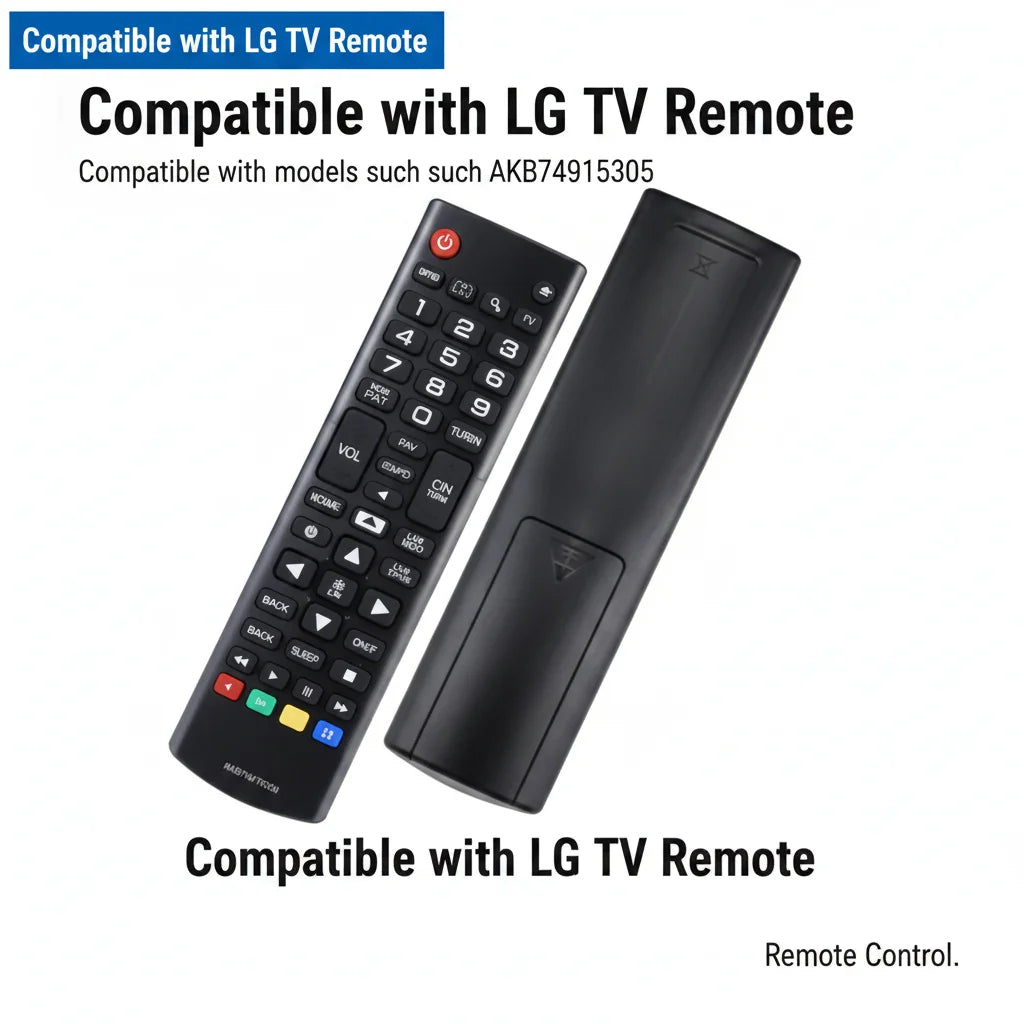 LG Universal IR Replacement Remote Control for Smart TV AKB75095307 AKB74915305 AKB76040302 UHD LED LCD TV RemoteWithout battery