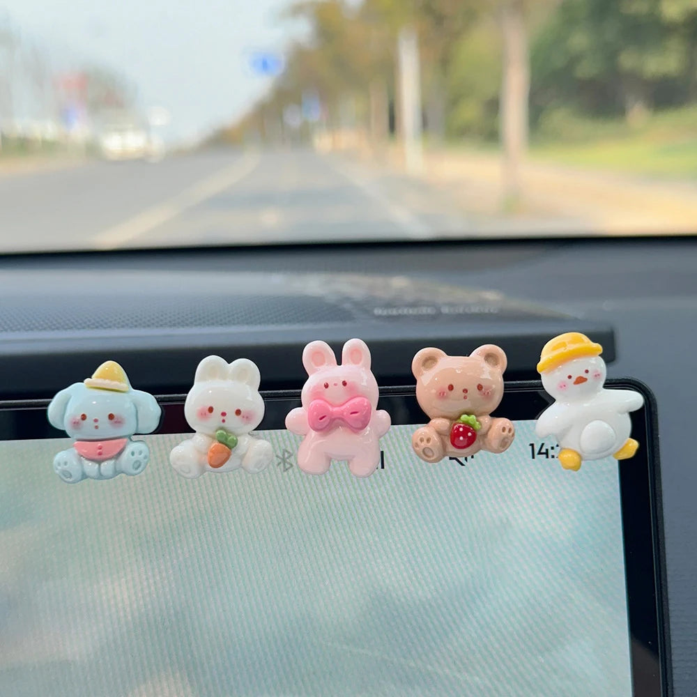Cute Car Gifts Decorative Ornaments for Display on Center Console Dashboard
