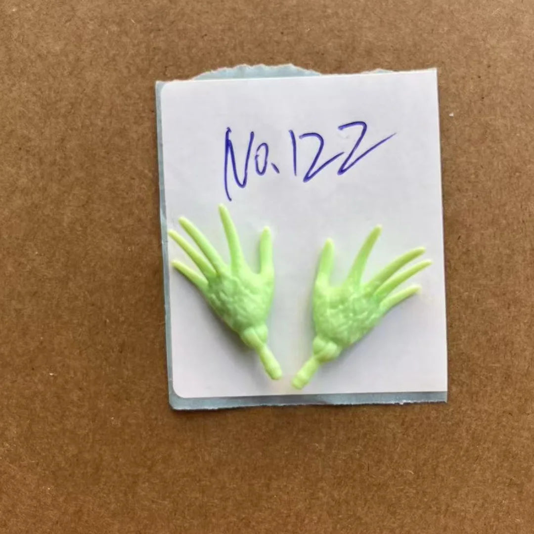 Rainbow Doll Hands With Colorful Nail Polish White Brown Beige Black Doll Parts Male Female Doll Hands Parts