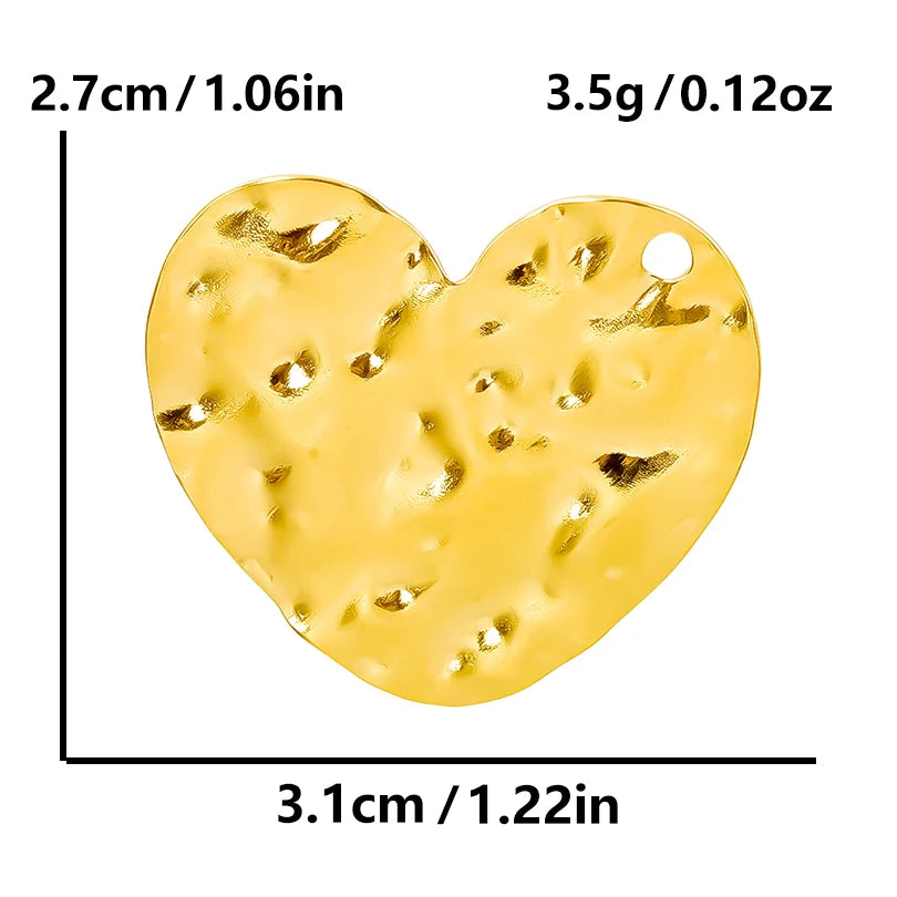 6Pcs/Lot Stainless Steel Gothic Catholic Sacred Heart Charms Jewelry Wholesale Thorns Lava Love Pendant Diy Necklaces Wholesale