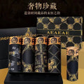 5 pieces of summer high-end black gold ice silk mid-waisted thin breathable and comfortable boxers for men's boxers