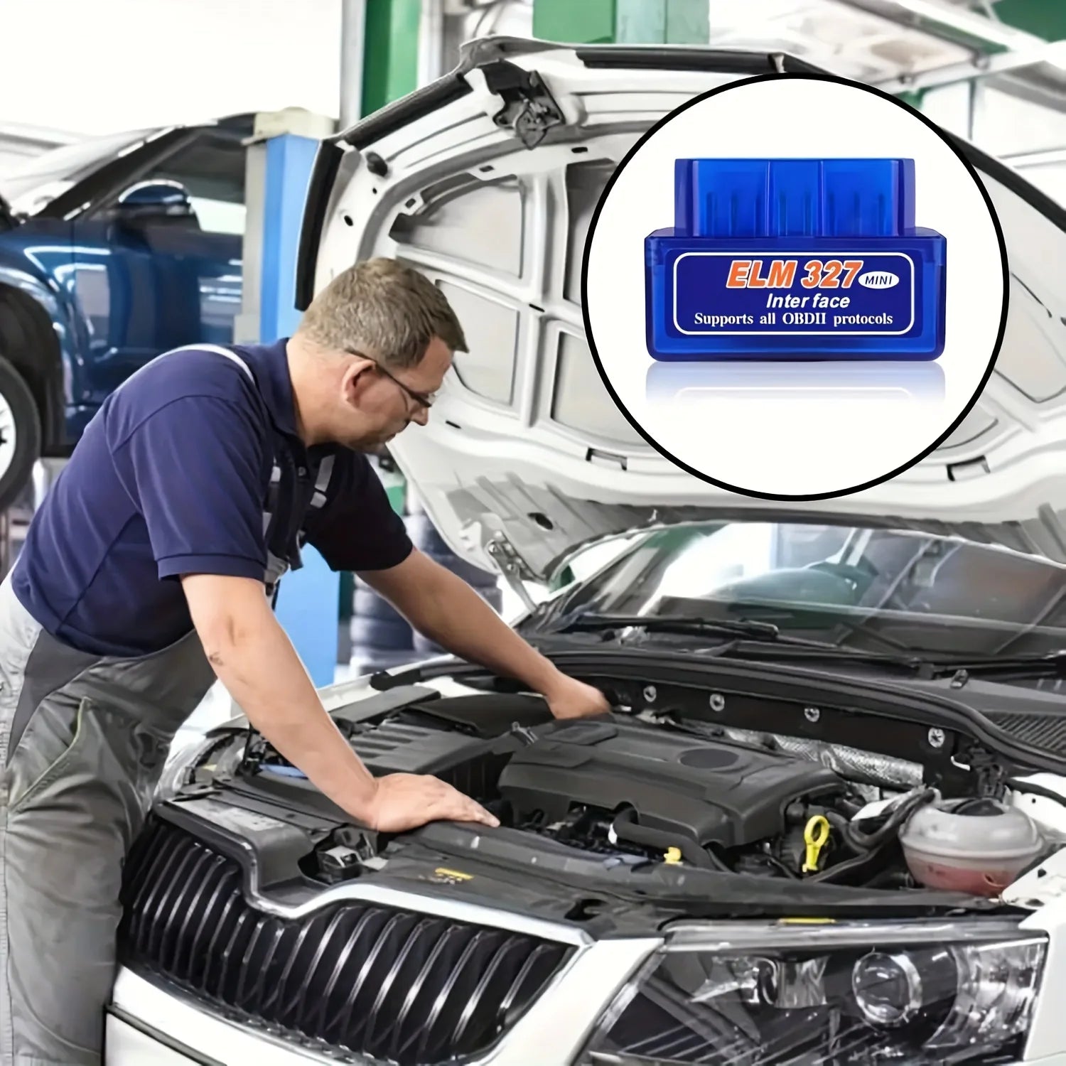 Car Code Scanner, Compact Scanner, Portable Device, Durable, Precision Tool, Diagnostic Equipment, Vehicle Owner, Automotive Technician