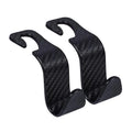 2pcs Universal Car Seat Headrest Hook Storage Hanger for Handbag Purse Coat Groceries