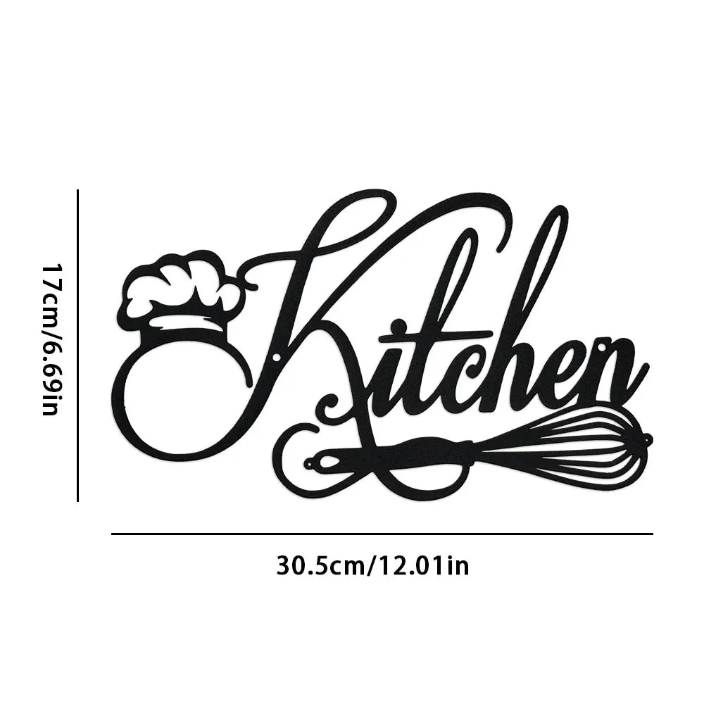 Kitchen Sign Wall Decor, Kitchen Decor, Metal Kitchen Signs Wall Decor Farmhouse & Home & Kitchen Wall Decor Farmhouse & Kitchen