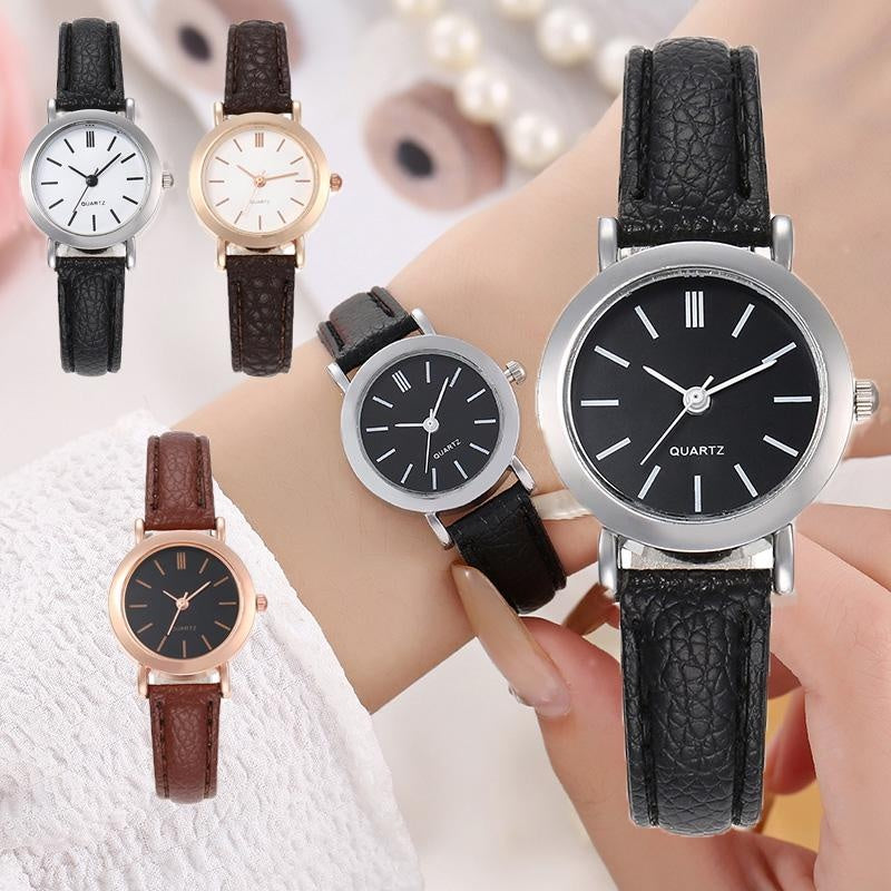 Fashion Women Watch Simple Casual Retro Art Watch Leather Belt Watch Quartz Watch Men Watch Gift  часы женские
