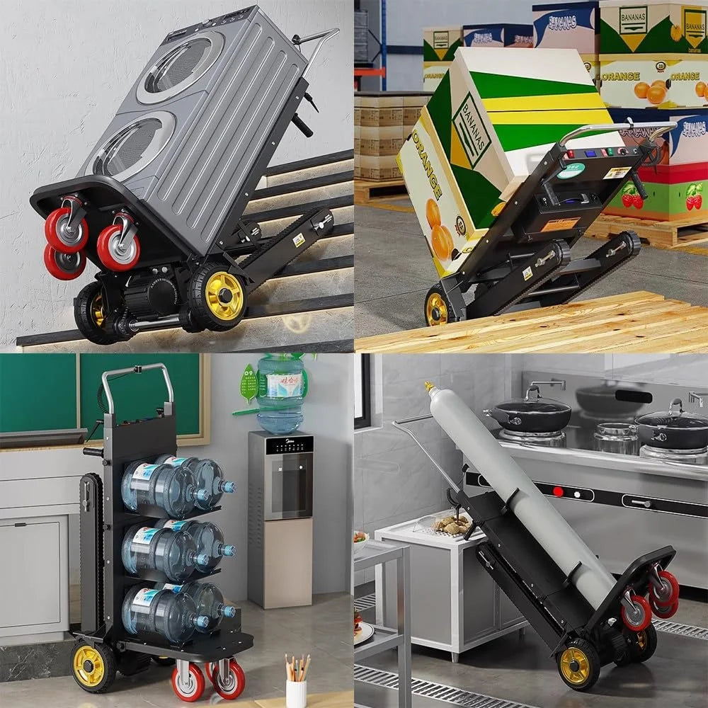 Wholesale Stand Driving Type Electric Trolley Outdoor Motorized Platform Carts Logistics Electric Flat Car