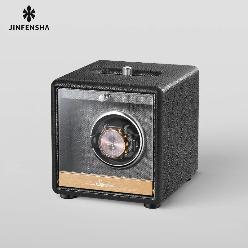 Large Luxury Watch Winder Organizer Storage Box Mechanical Watch Automatic Watch Winders Box Safe Deposit Boxes Display Gifts