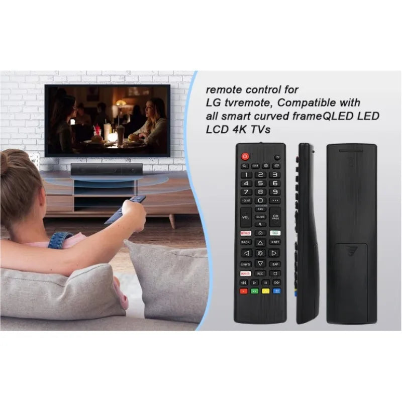 Tv Remote Control Akb 75675304 For Lg Smart Tvs Compatible with Tv Models 32Lm5620Bpua 32Lm570Bpua 32Lm620Bpua 32Lm630B