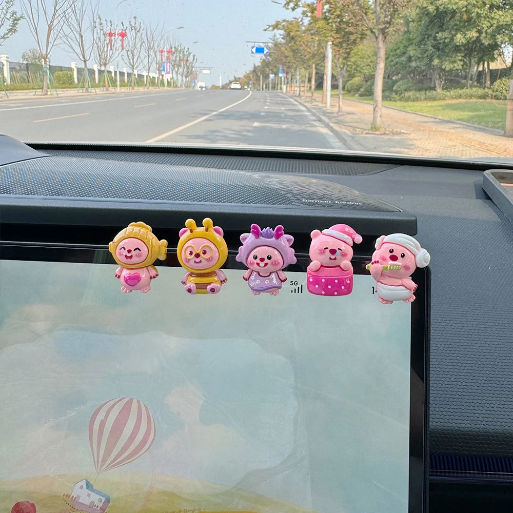 Cute Car Gifts Decorative Ornaments for Display on Center Console Dashboard