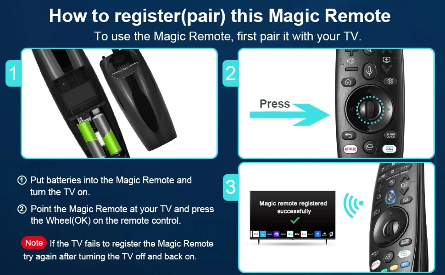 NEW AN-MR20GA AKB75855501 With Voice And Pointer Function Remote Control For LG Smart TV  For Many LG Models