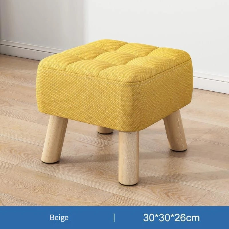 Solid Low Stool For Kids Foot Stool Durable Round Nesting Stools Comfortable And Soft Toddlers Playroom And Daycare House hold