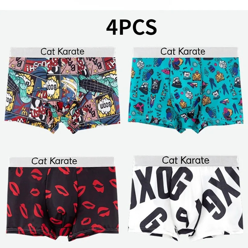 Boxer for Man Briefs Trunks Underwear Men Underpants Men's Pretty Underwear Mens Panties Shorts Breeches Boxers Male New Drawers