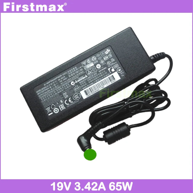 19V TV AC Power Adapter for LG 43" 43LF5100 43LH511T 49" 49LF5100 DA-65F19 Full HD LED TV Power Supply Cord